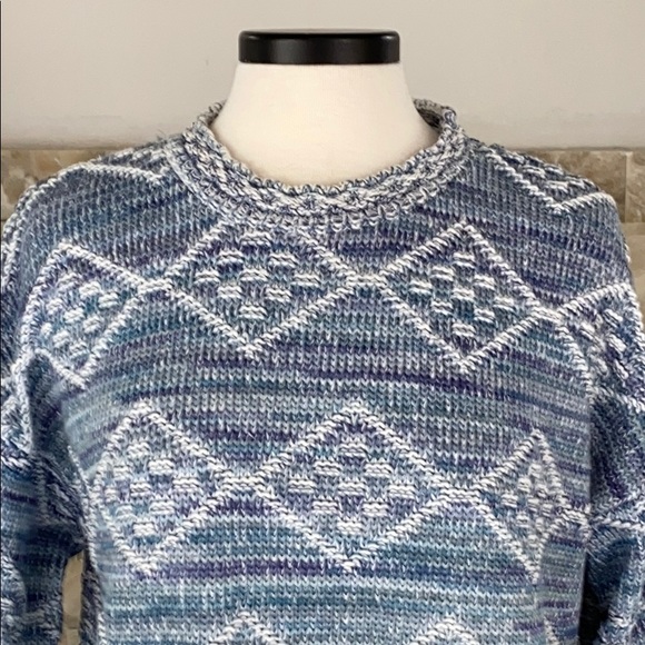 David Brett crew neck long sleeve sweater - Picture 2 of 10